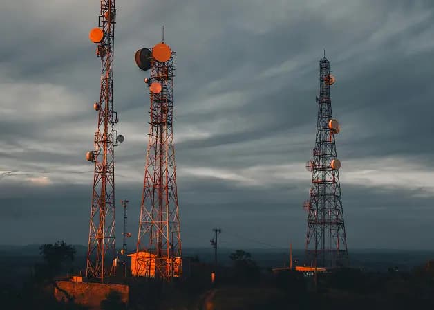 Telecommunications towers extending mobile coverage